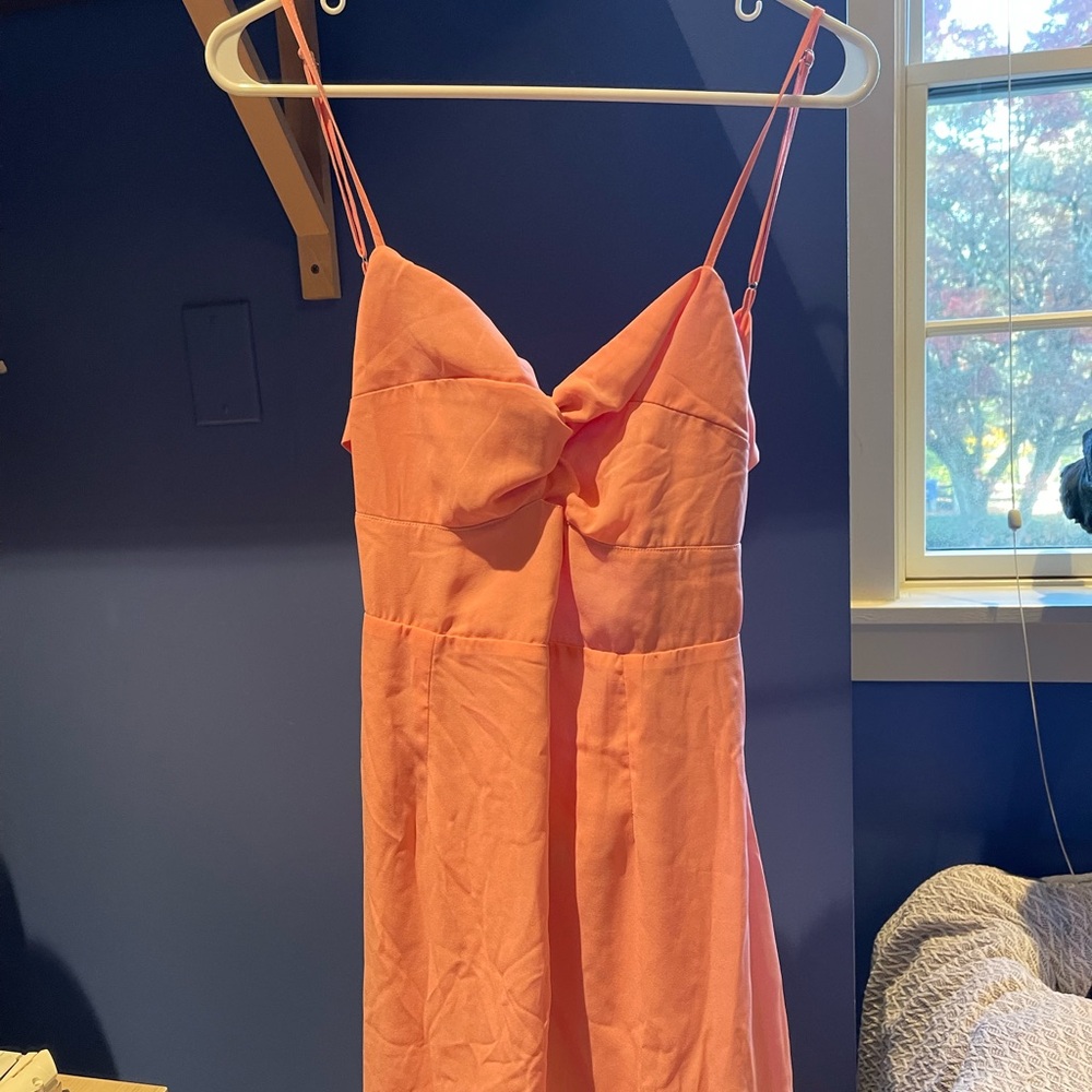 Lucy in the Sky Pink Twist Dress